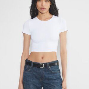 Aritzia Contour Crew Cropped T-shirt